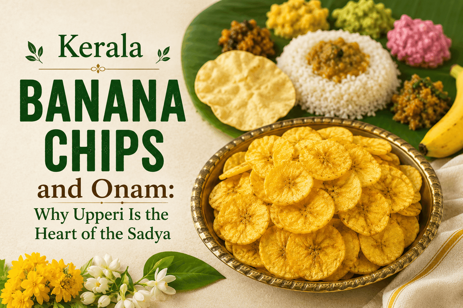  Kerala Banana Chips and Onam: Why Upperi Is the Heart of the Sadya